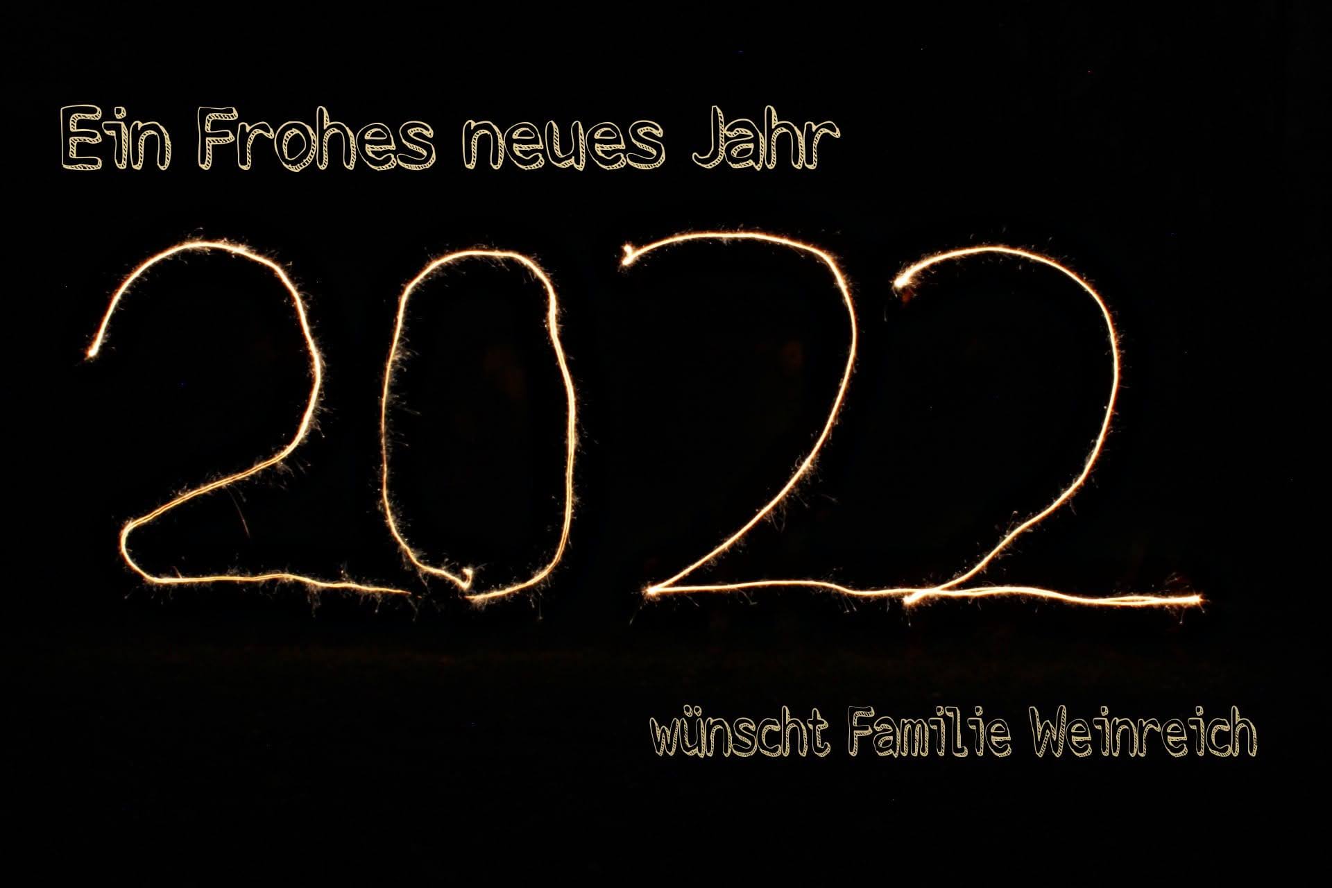 Frohes neues Jahr